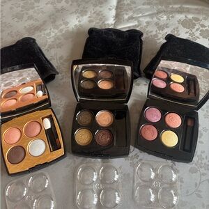 Chanel Luxury limited edition Eyeshadow Palettes bundle
